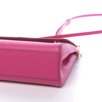 Dolce & Gabbana Dauphine Small Miss Sicily Satchel Rosa Geranio 7 of 9