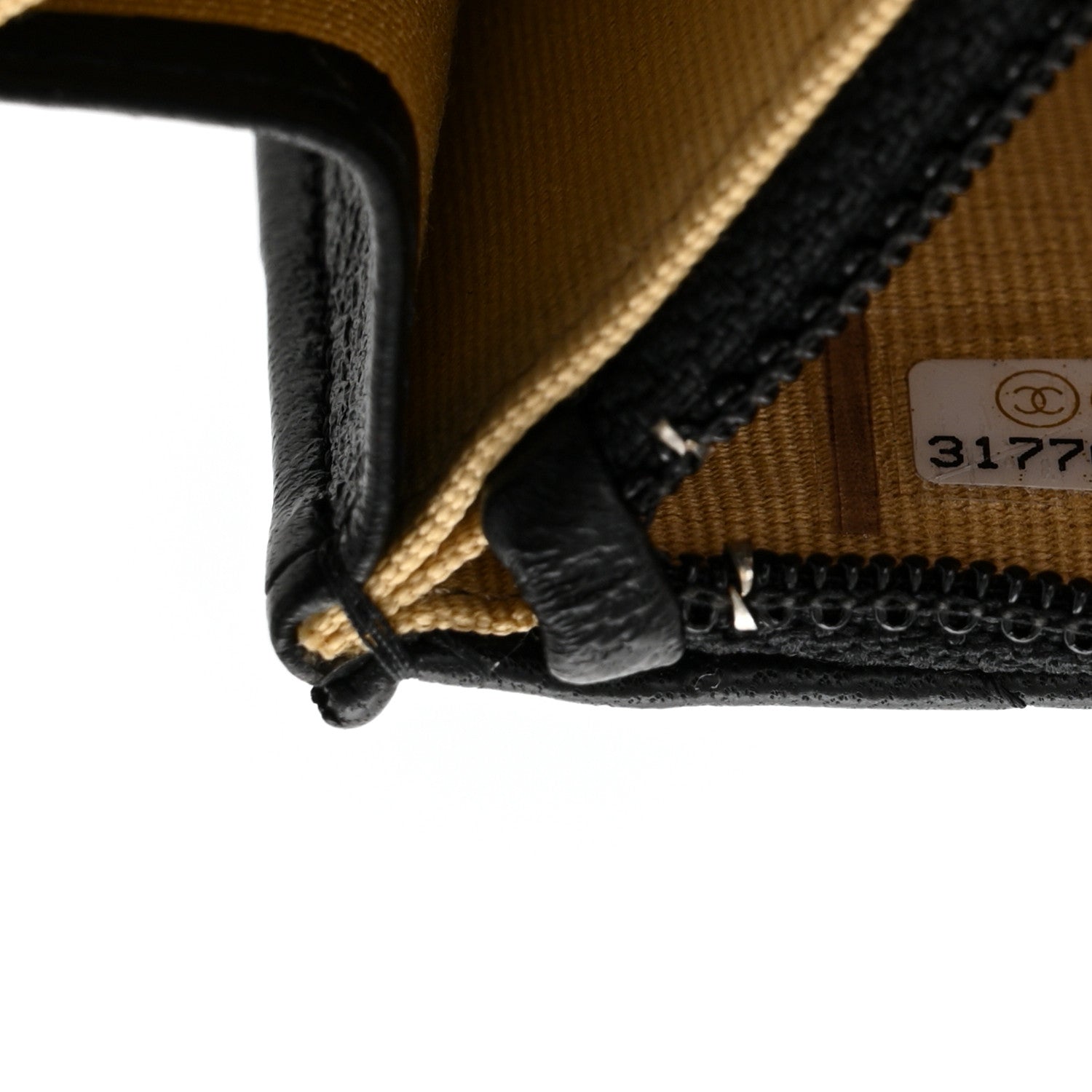 Chanel Lambskin Quilted Coco Clips Mini Wallet On Chain WOC Black 7 of 11