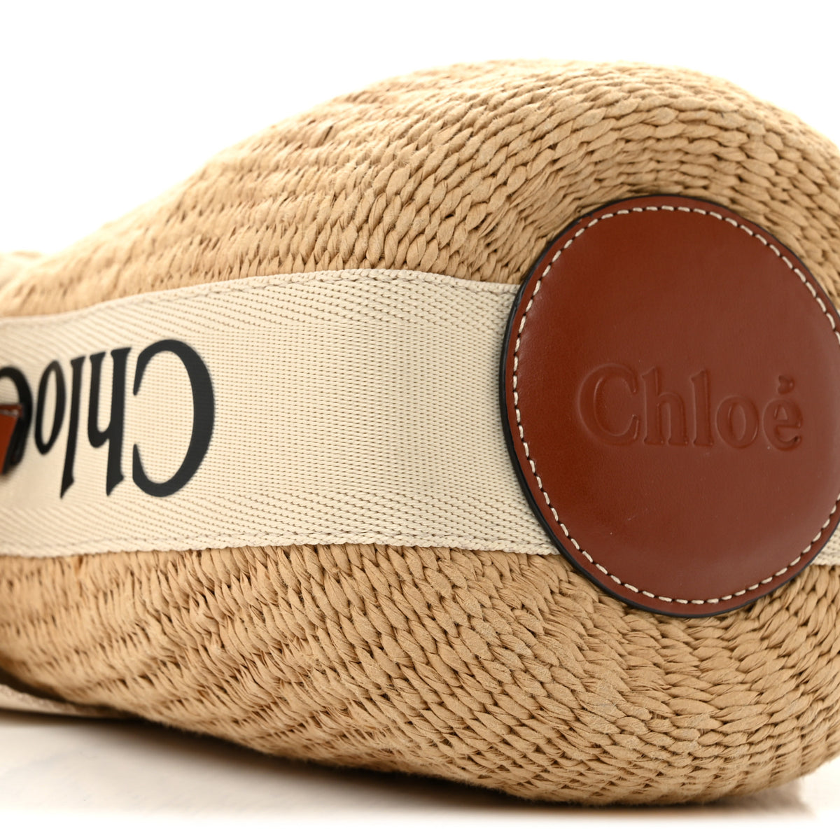 Chloe Natural Woven Fiber Small Woody Basket 10 of 11