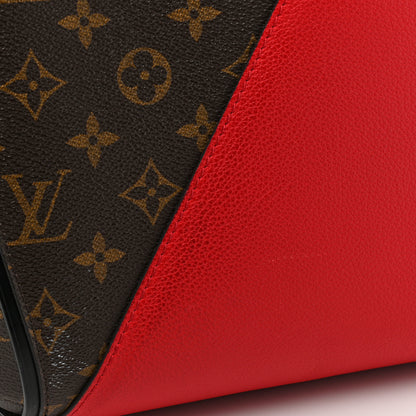 Louis Vuitton Calfskin Monogram Kimono Tote Cherry 12 of 19