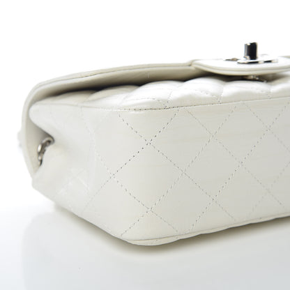Chanel Calfskin Quilted Mini Rectangular Flap White 8 of 9