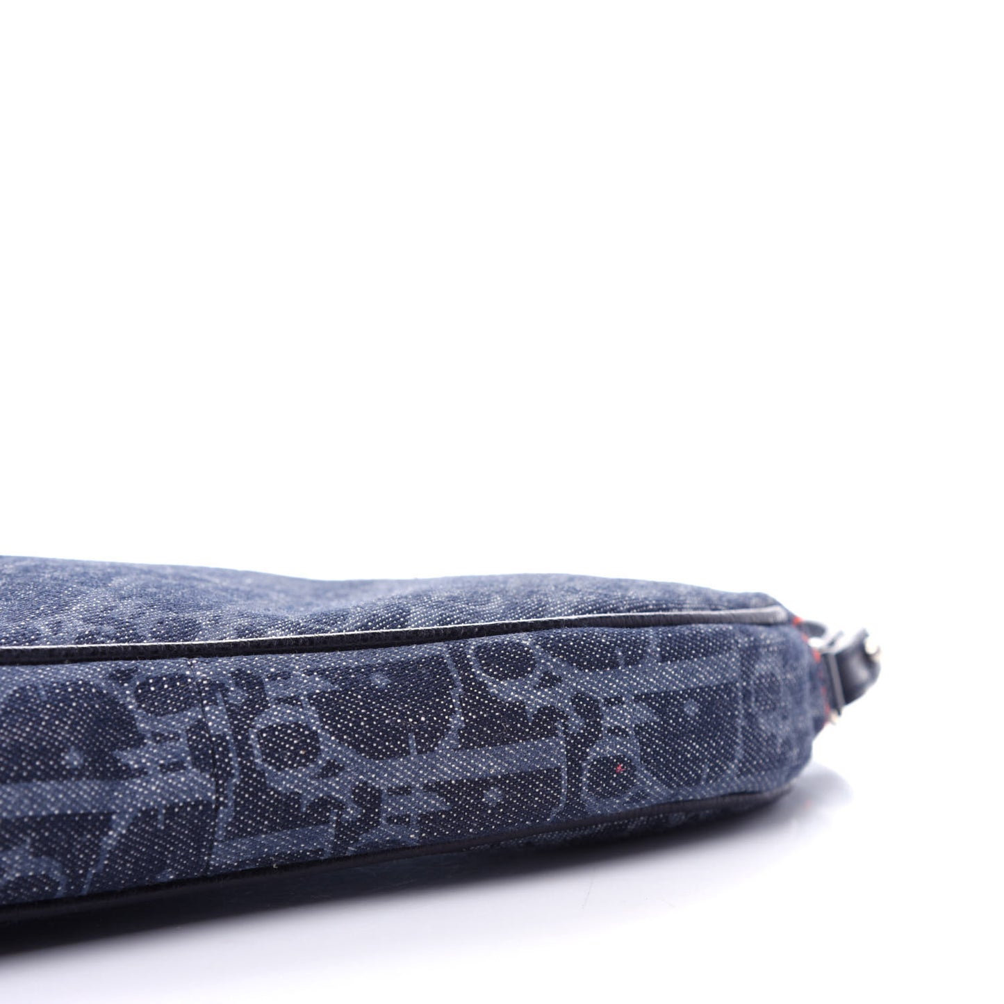 Denim Monogram Mini Saddle Pochette Navy