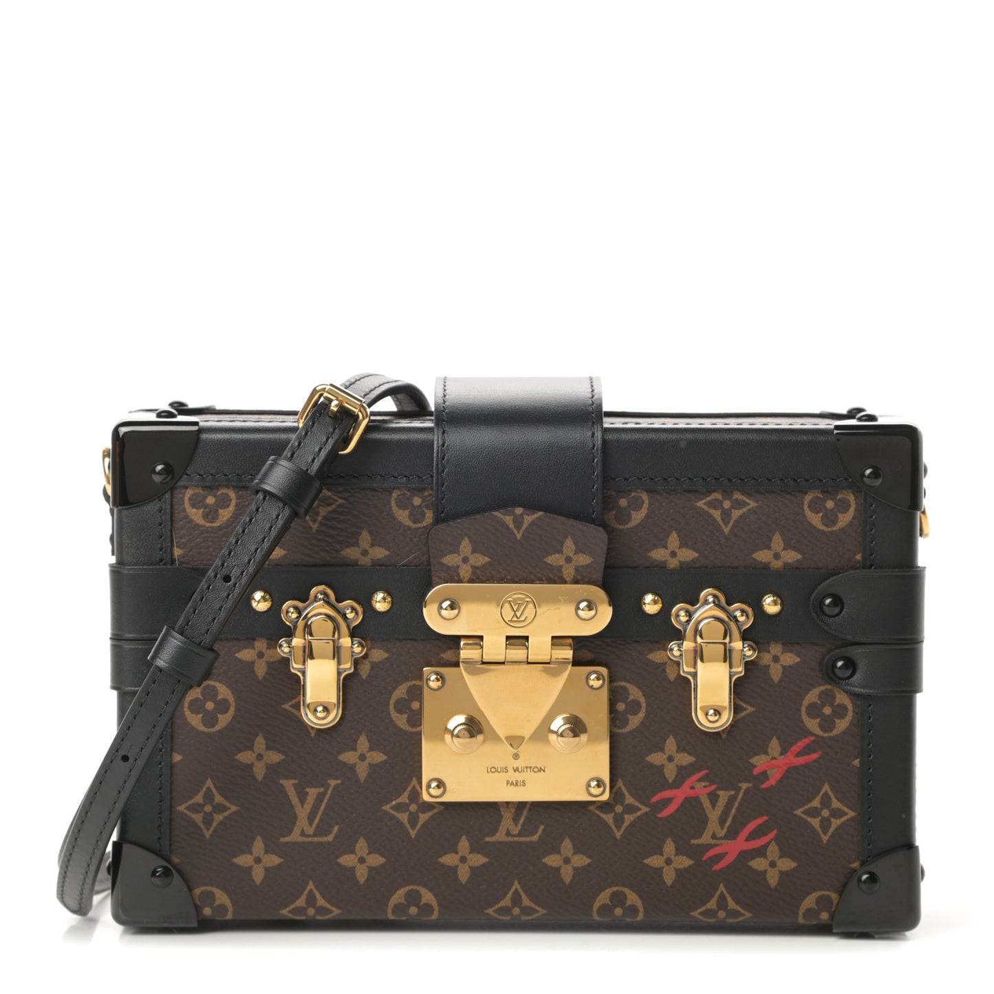 Monogram Petite Malle Black