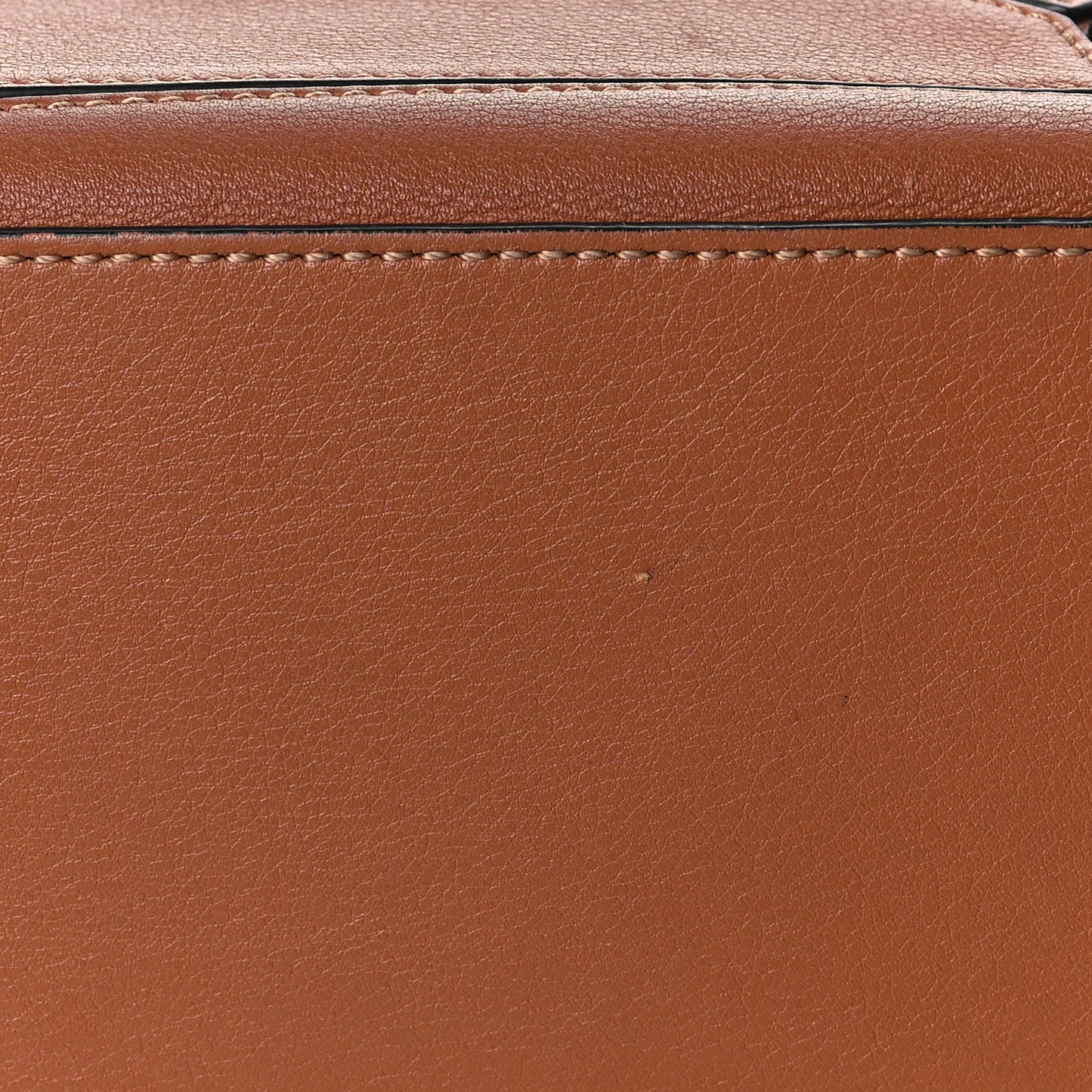 Calfskin Small Puzzle Bag Tan