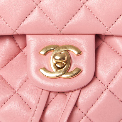 Chanel Lambskin Quilted Mini Urban Spirit Backpack Pink 7 of 9