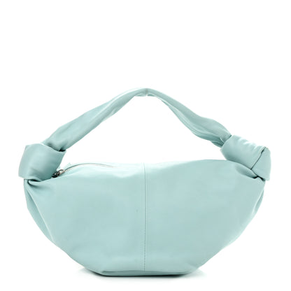 Bottega Veneta Nappa Mini Double Knot Bag Blue 1 of 11