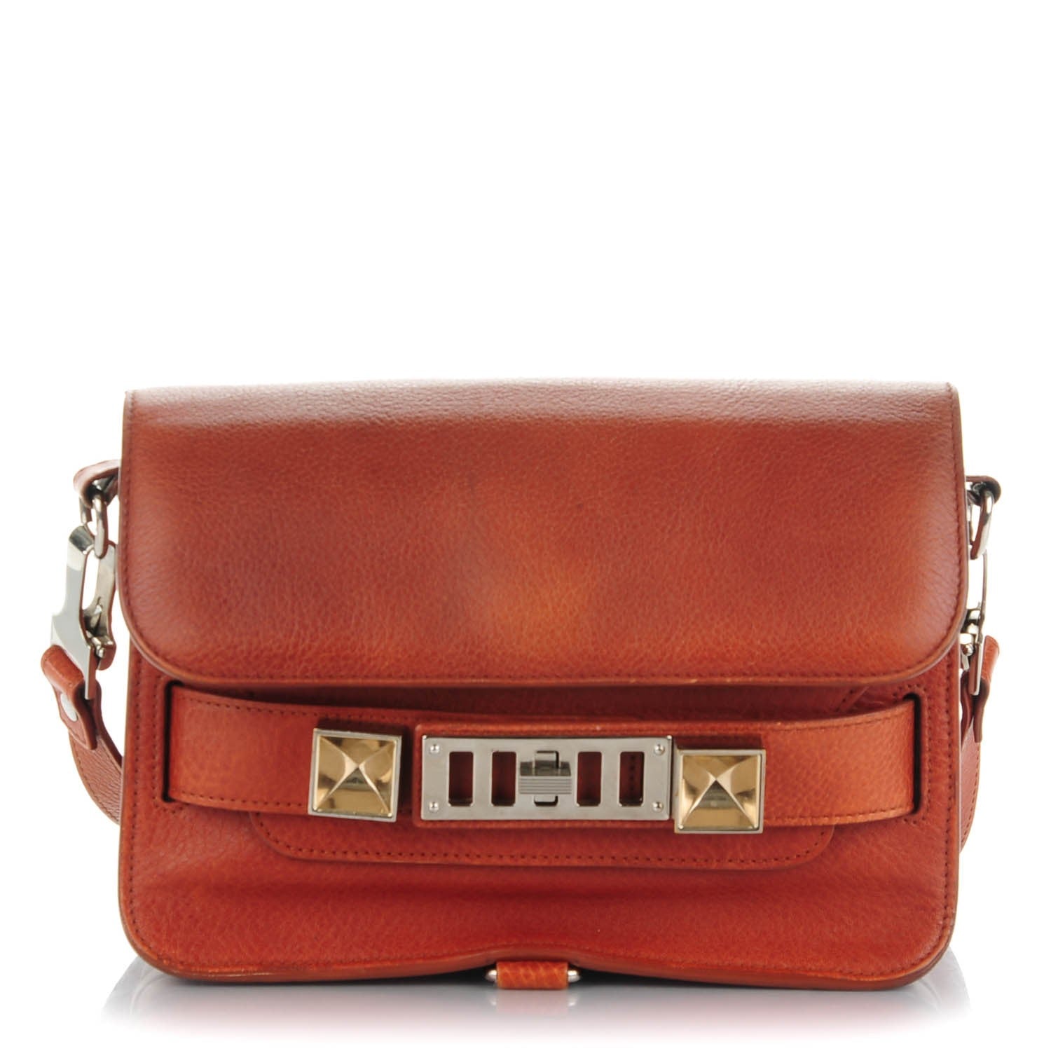 Proenza Schouler Calfskin PS11 Classic Shoulder Bag Saddle 1 of 7