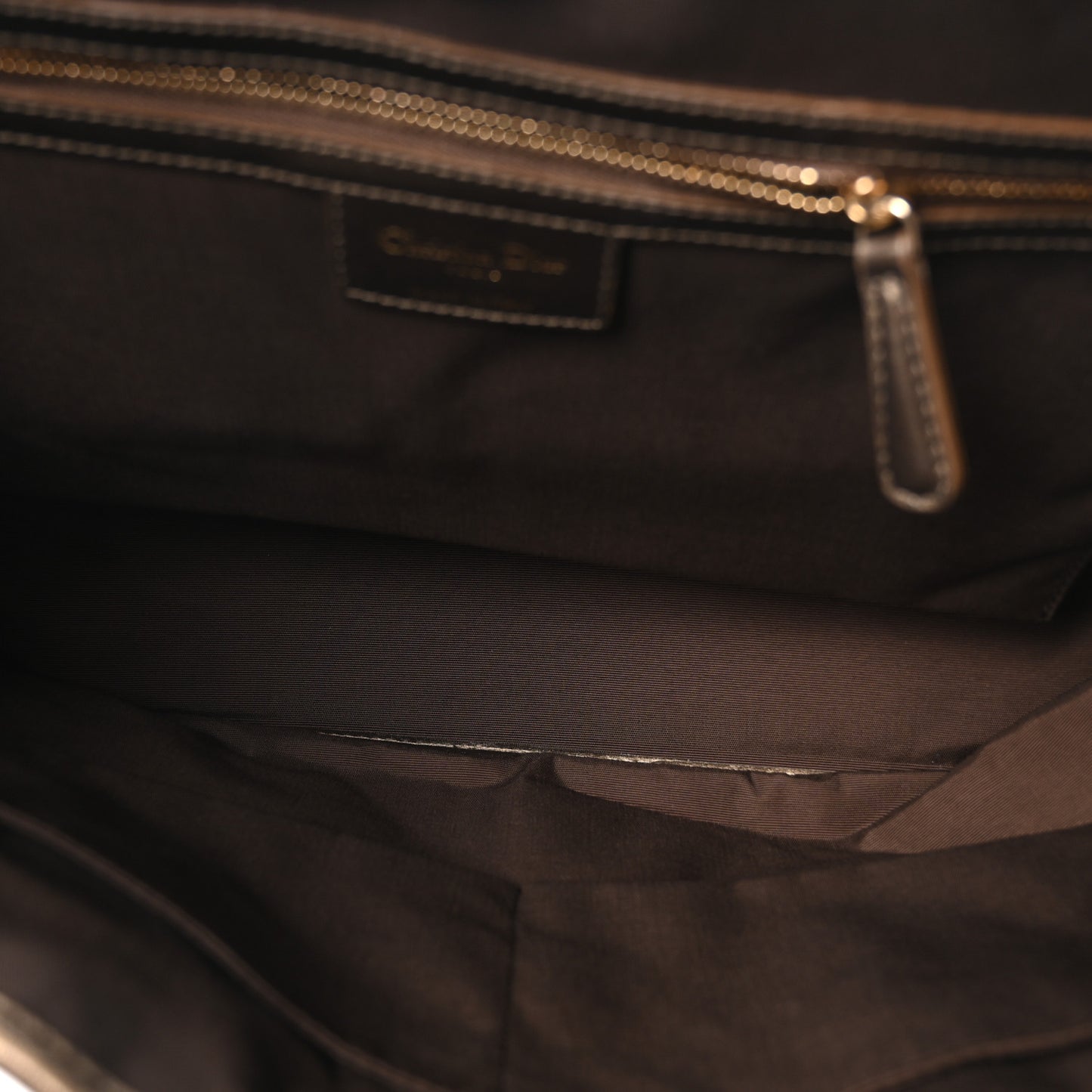 Coated Canvas Cannage Small Panarea Tote Bronze