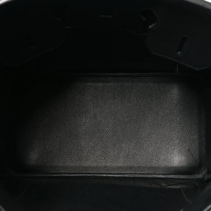 Hermes Taurillon Clemence Birkin 35 Black 5 of 15