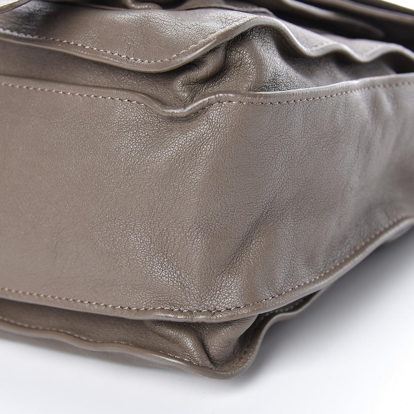 Lambskin Medium PS1 Satchel Smoke