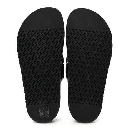 Hermes Nappa Extra Sandals 38 Black 5 of 9