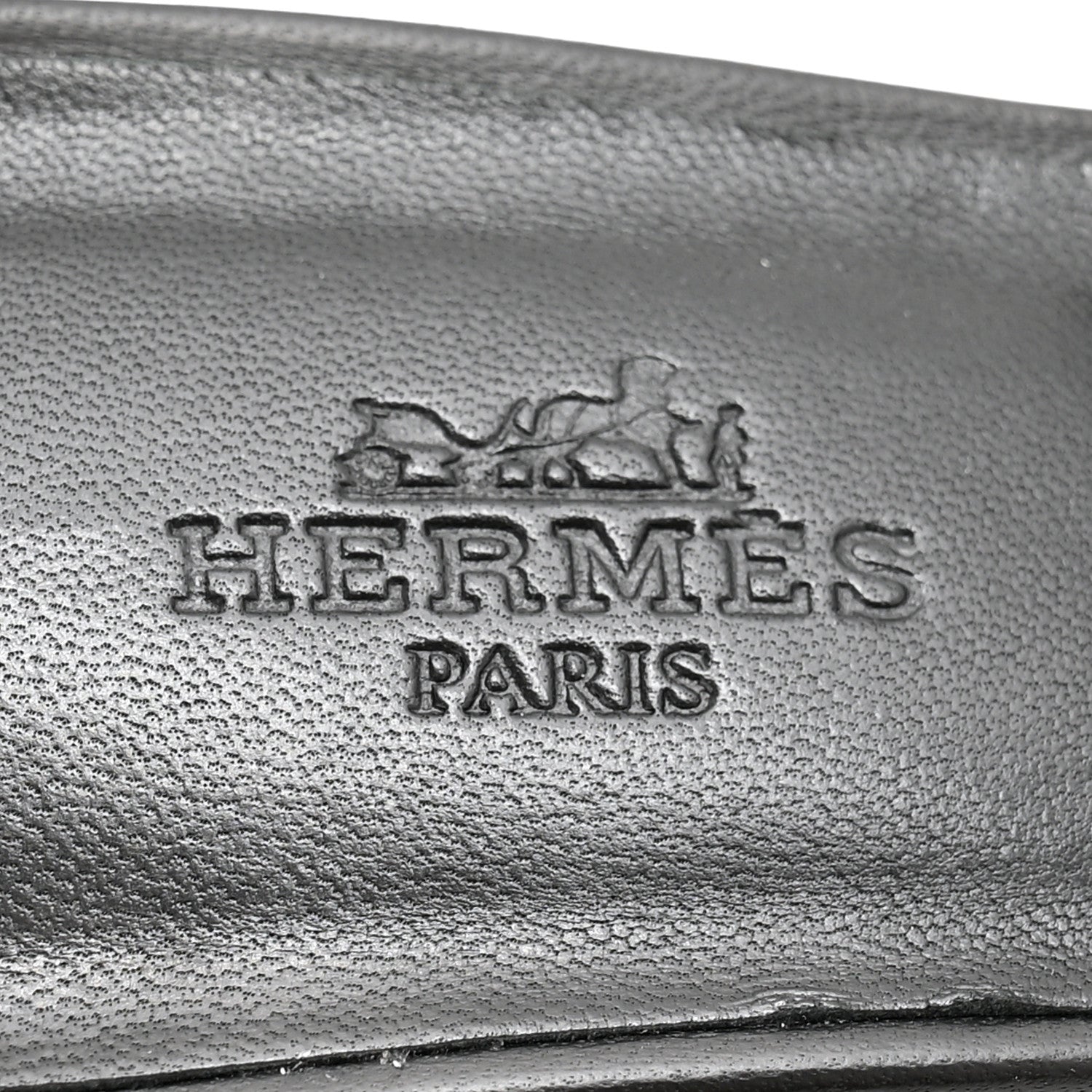 Hermes Nappa Ajaccio Sandals 39.5 Black 6 of 10