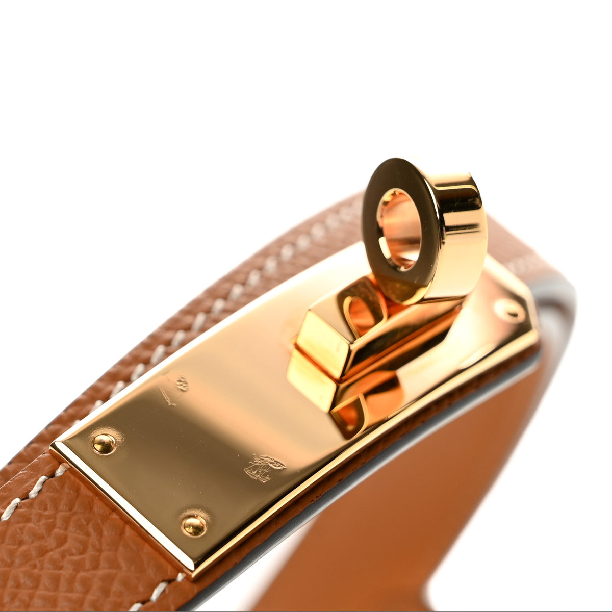 Hermes Epsom Kelly Belt Gold 4 of 5