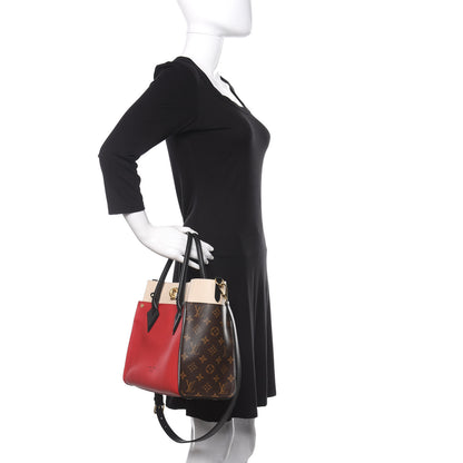 Louis Vuitton Calfskin Monogram On My Side Pirate Red 3 of 10