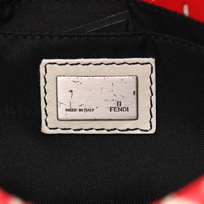 Fendi Canvas Floral Print Mini Baguette Multicolor 6 of 10