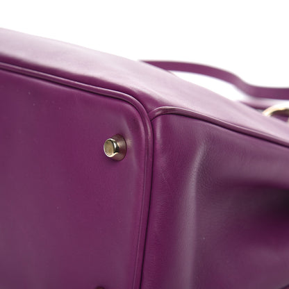 Christian Dior Calfskin Large Diorissimo Bag Purple 11 of 19