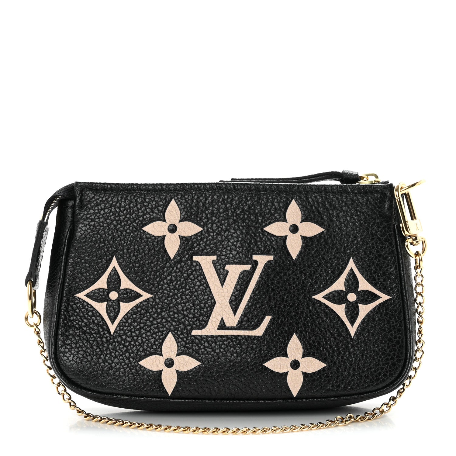 Louis Vuitton Empreinte Monogram Giant Mini Pochette Accessories Black 1 of 5