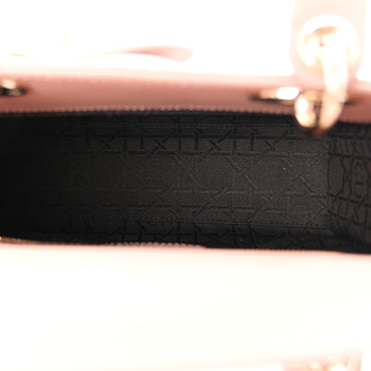 Christian Dior Lambskin Cannage Small My ABCDior Lady Dior Fard 5 of 11