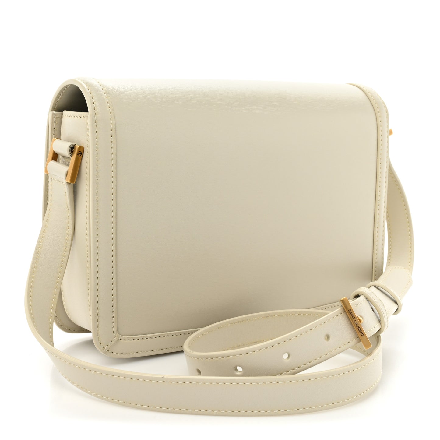 Box Calfskin Monogram Medium Solferino Satchel Crema Soft