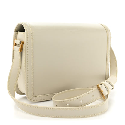 Saint Laurent Box Calfskin Monogram Medium Solferino Satchel Crema Soft 3 of 14