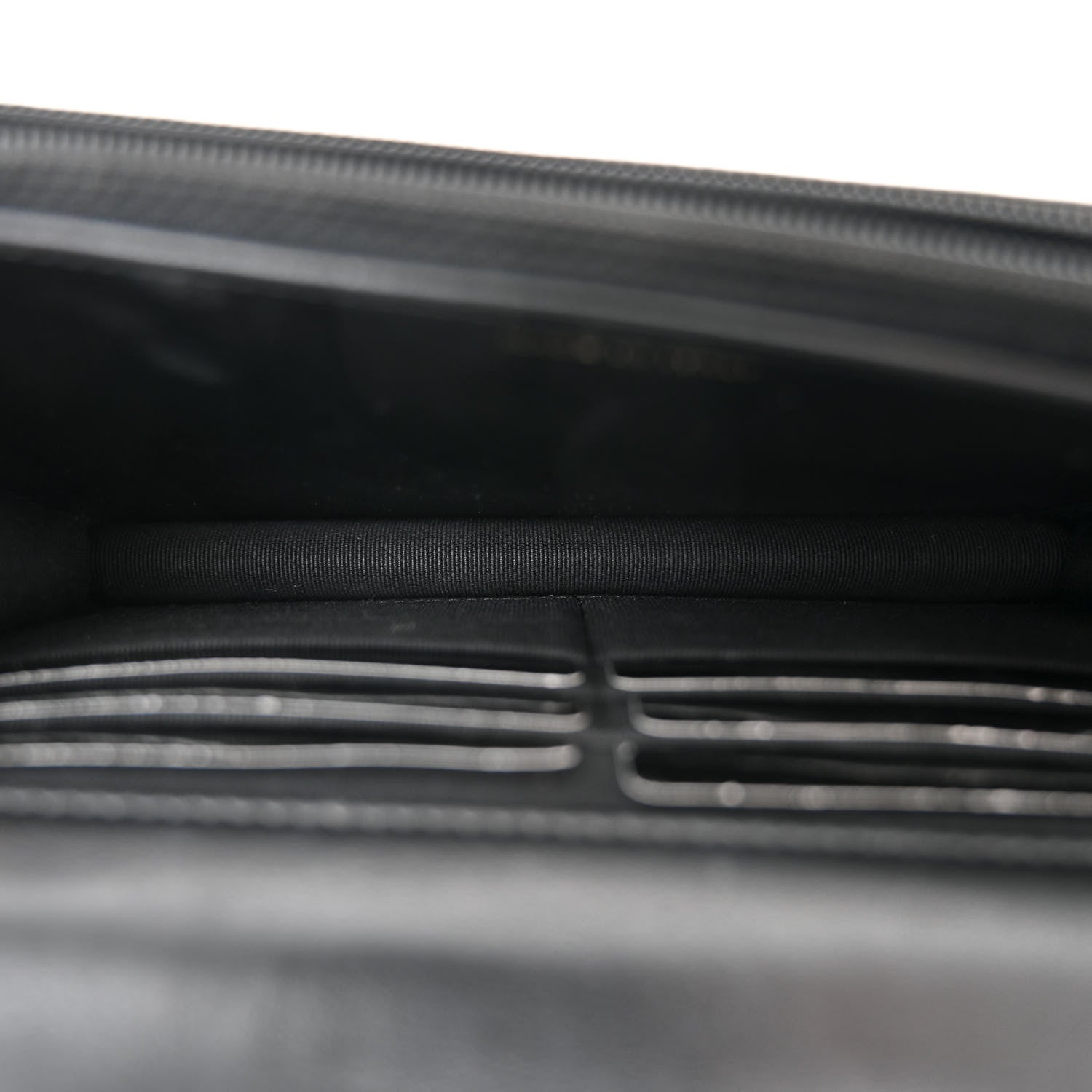 Chanel Shiny Caviar Quilted Pick Me Up Wallet On Chain WOC Black 5 of 12