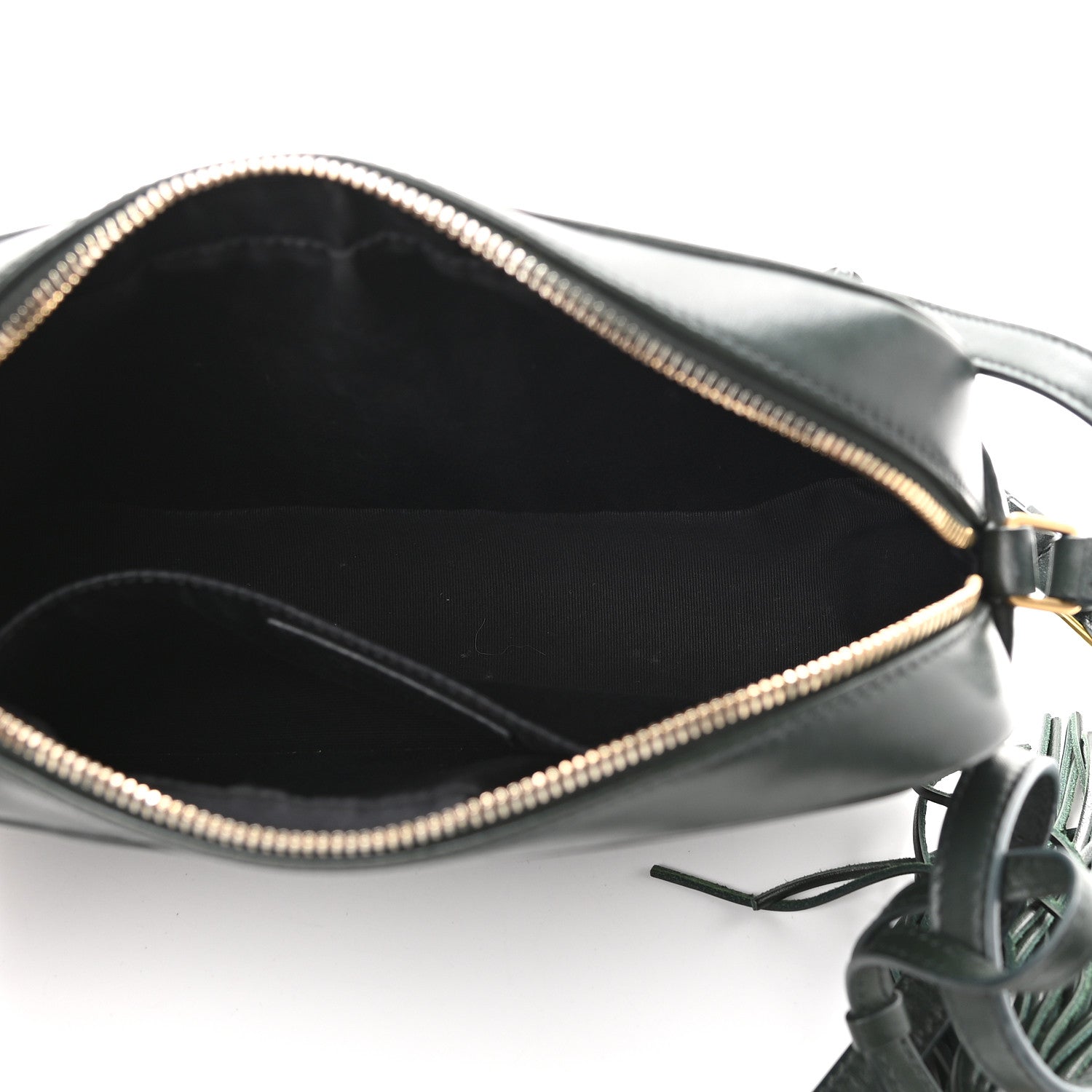 Saint Laurent Calfskin Matelasse Monogram Lou Camera Bag Military Green 5 of 10