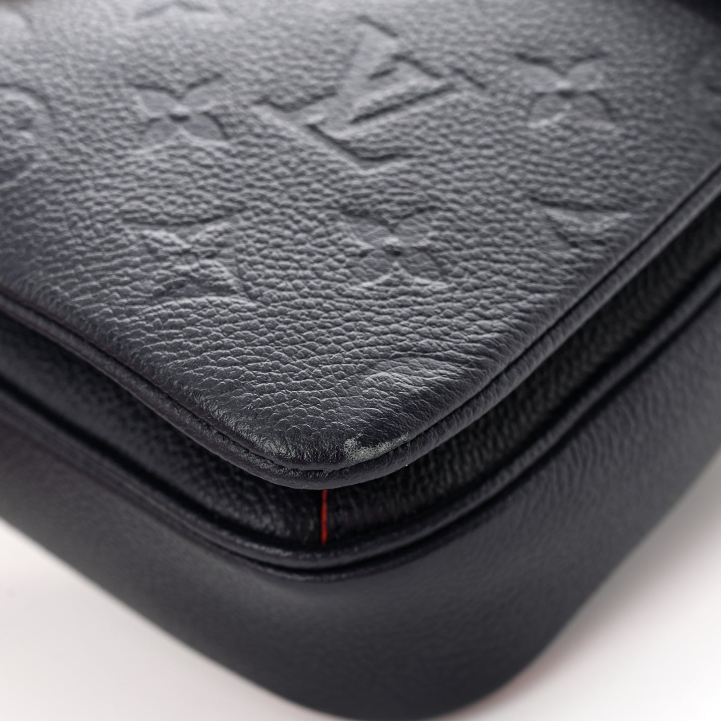 LOUIS VUITTON Empreinte Pochette Metis Marine Rouge