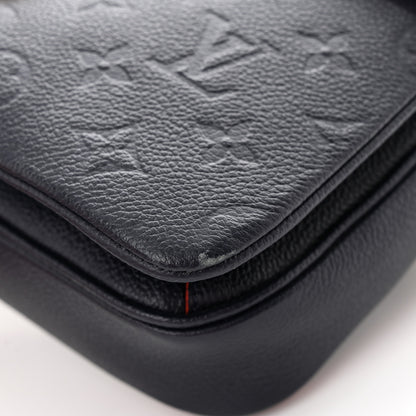 Louis Vuitton LOUIS VUITTON Empreinte Pochette Metis Marine Rouge 14 of 14