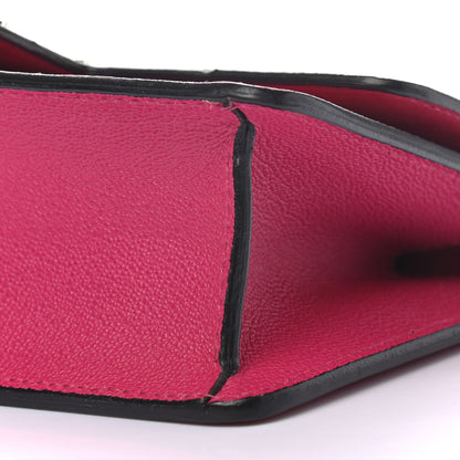 Alexander McQueen Grained Calfskin Medium Insignia Flap Pink 8 of 9