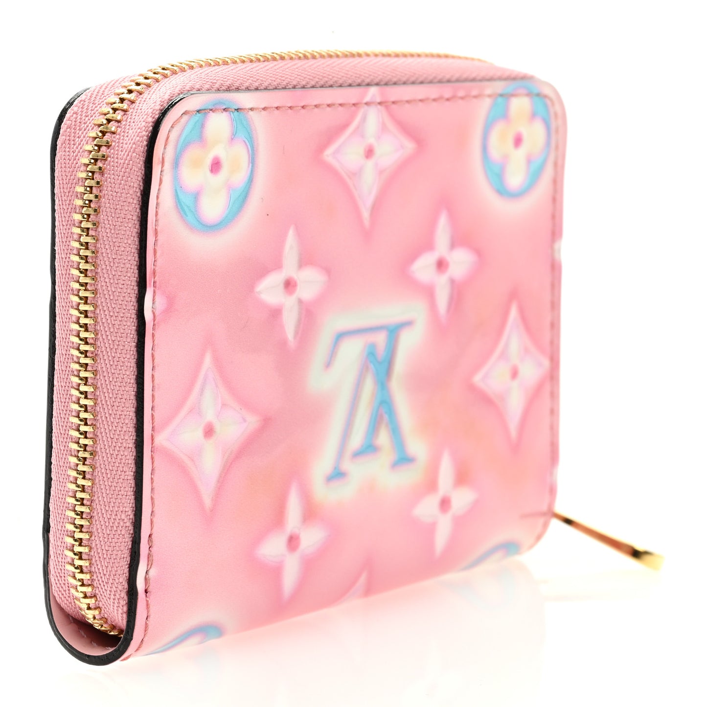 Vernis Valentine Zippy Coin Purse Light Pink Neon
