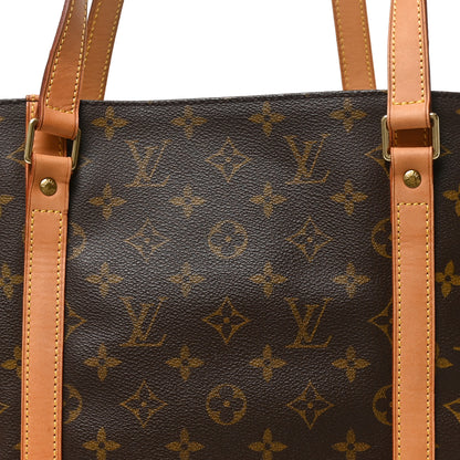 Louis Vuitton Monogram Sac Shopping Tote 7 of 9