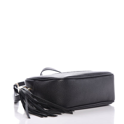 Gucci Pebbled Calfskin Small Soho Disco Bag Black 4 of 8