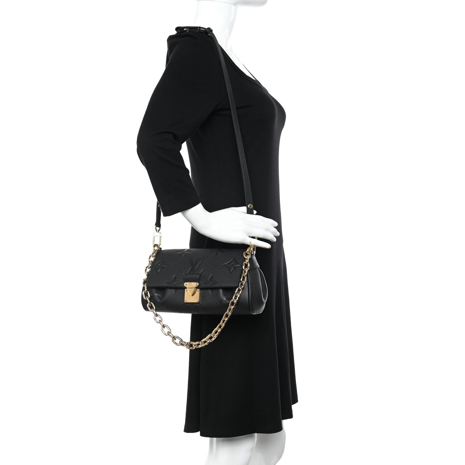 Louis Vuitton Empreinte Monogram Giant Favorite Black 2 of 9