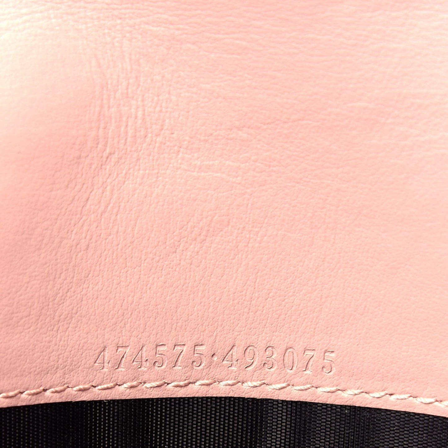 Calfskin Matelasse GG Marmont Chain Wallet Perfect Pink