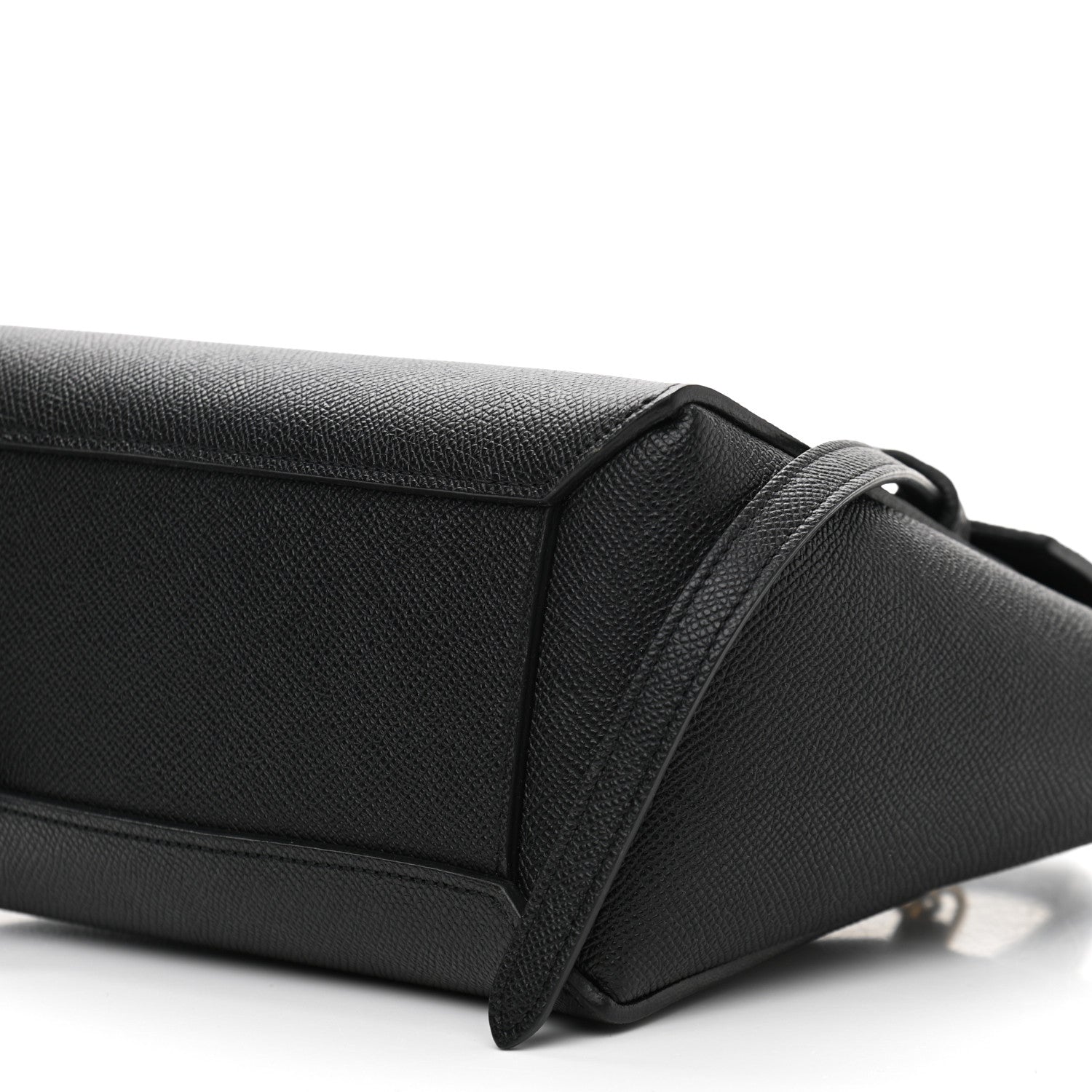 Celine Grained Calfskin Nano Belt Bag Black 10 of 11