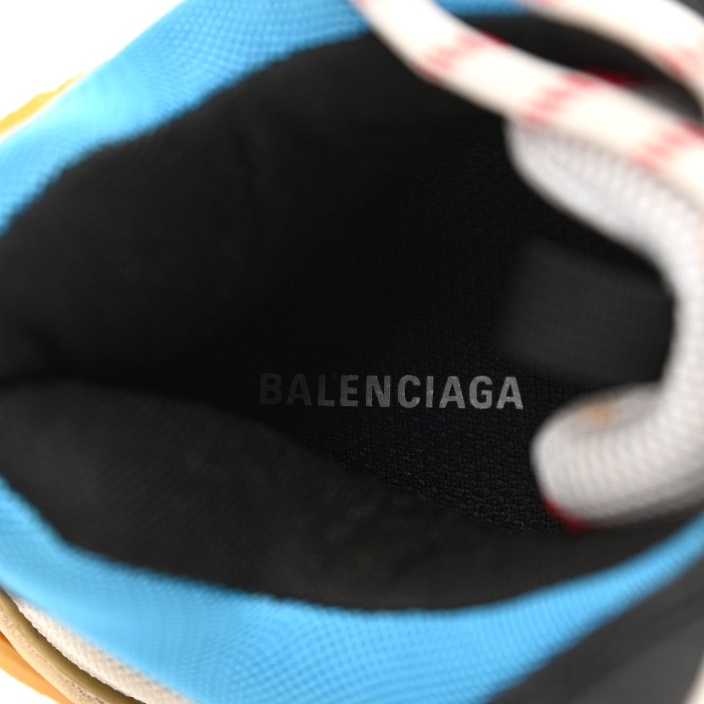 Mesh Nubuck Mens Triple S Sneakers 45 Bleu Gris Rouge