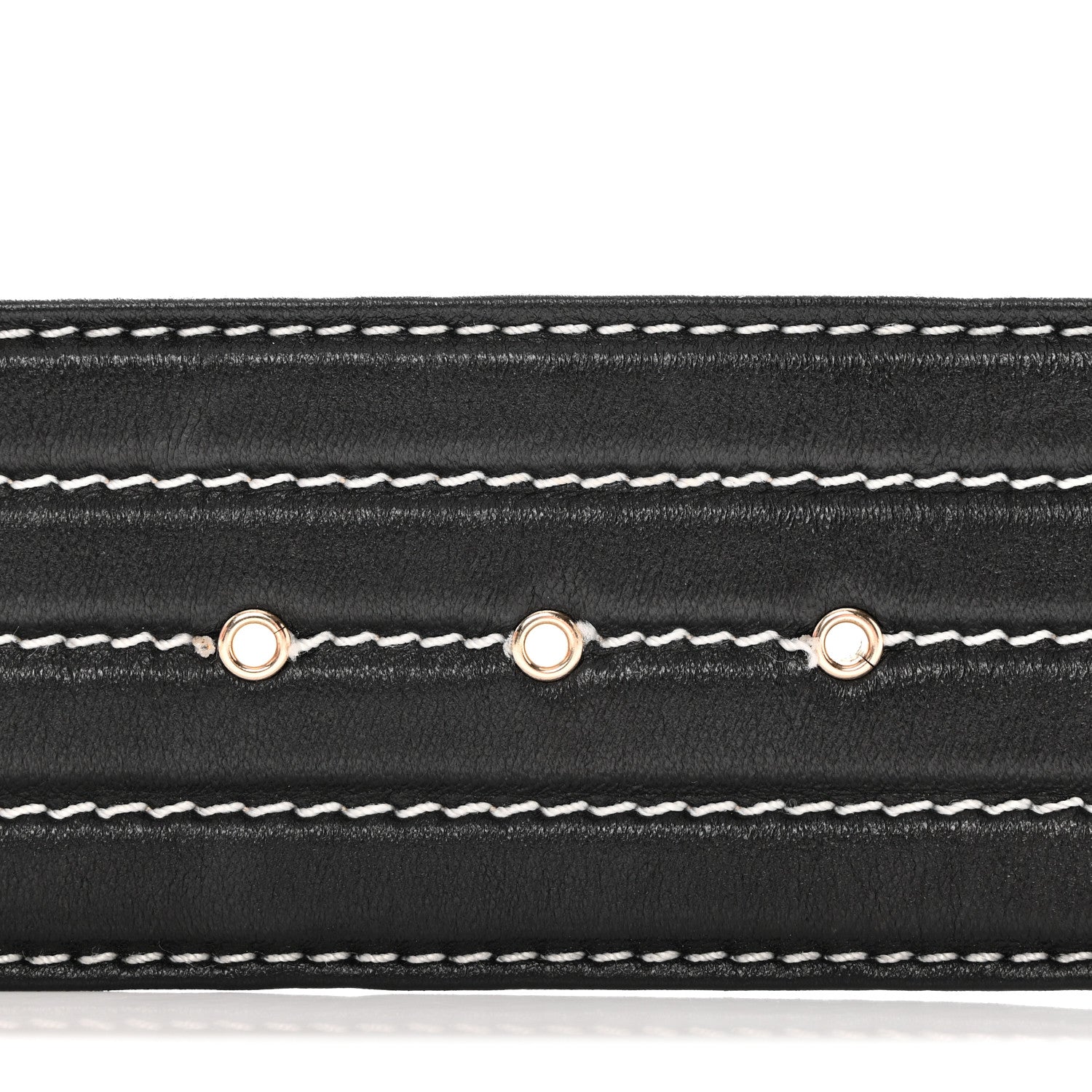 Chanel Calfskin Stitched CC Belt Black 6 of 10