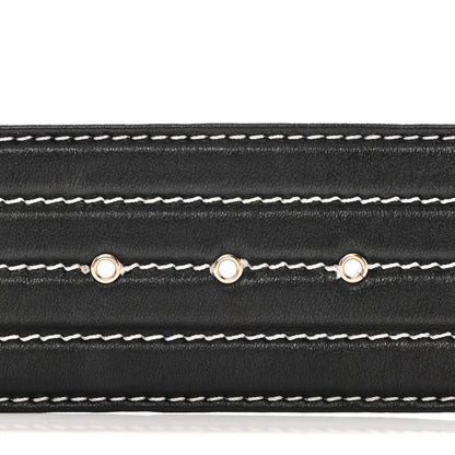 Chanel Calfskin Stitched CC Belt Black 6 of 10