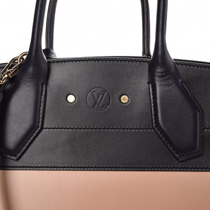 Louis Vuitton Calfskin City Steamer MM Vanilla Black 8 of 10