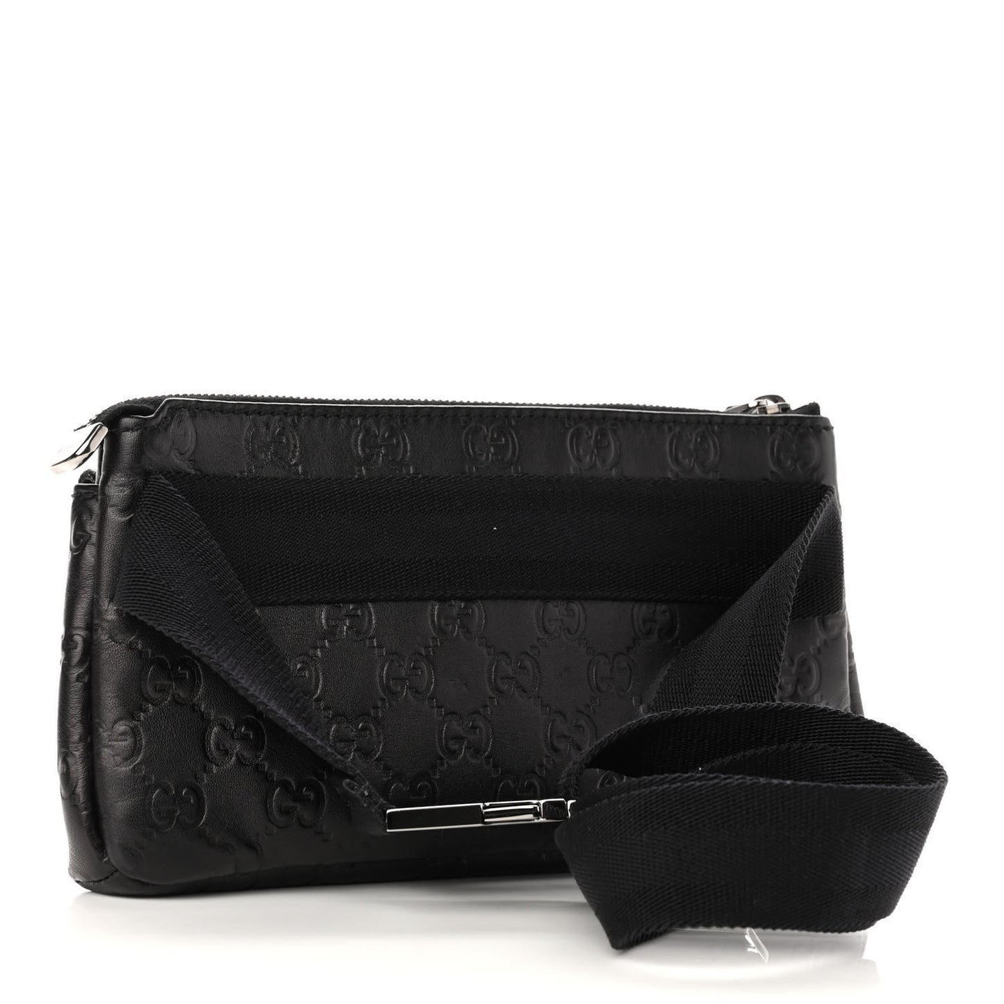 Guccissima Waist Belt Bag Black