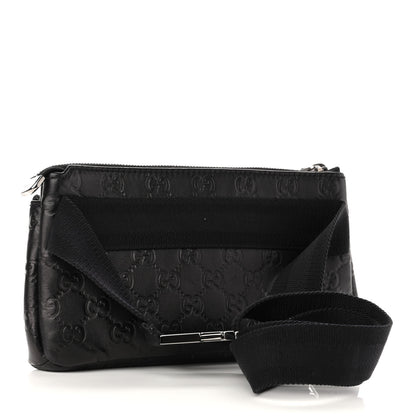 Gucci Guccissima Waist Belt Bag Black 3 of 10