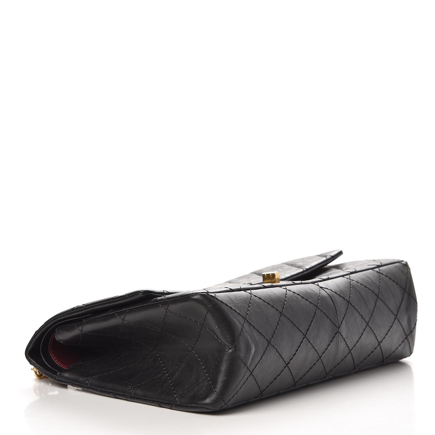 Chanel Aged Calfskin Quilted 2.55 Reissue 226 Flap Black 5 of 9