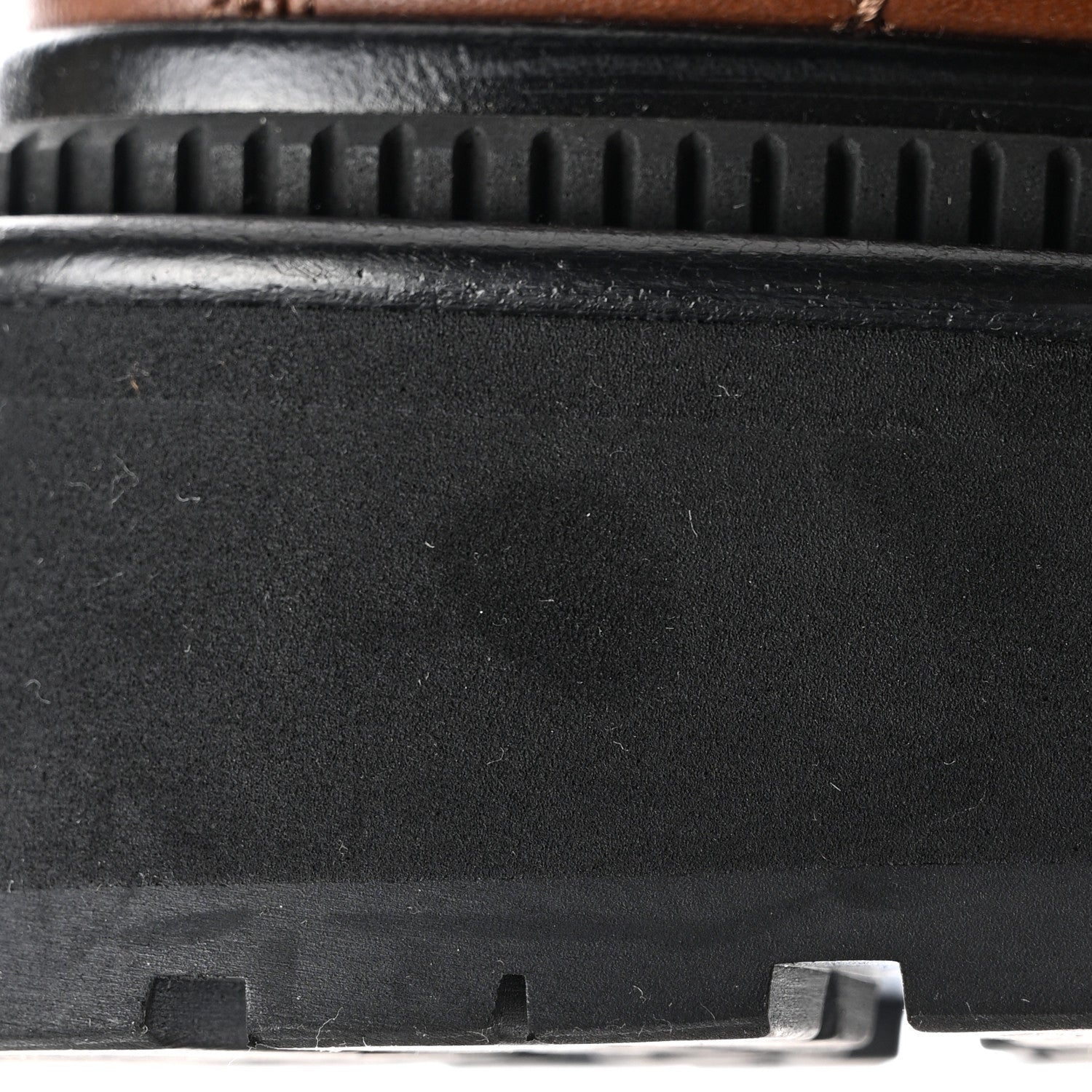 Chanel Calfskin Patent Cap Toe Quilted Short Boots 39 Brown Black 9 of 11