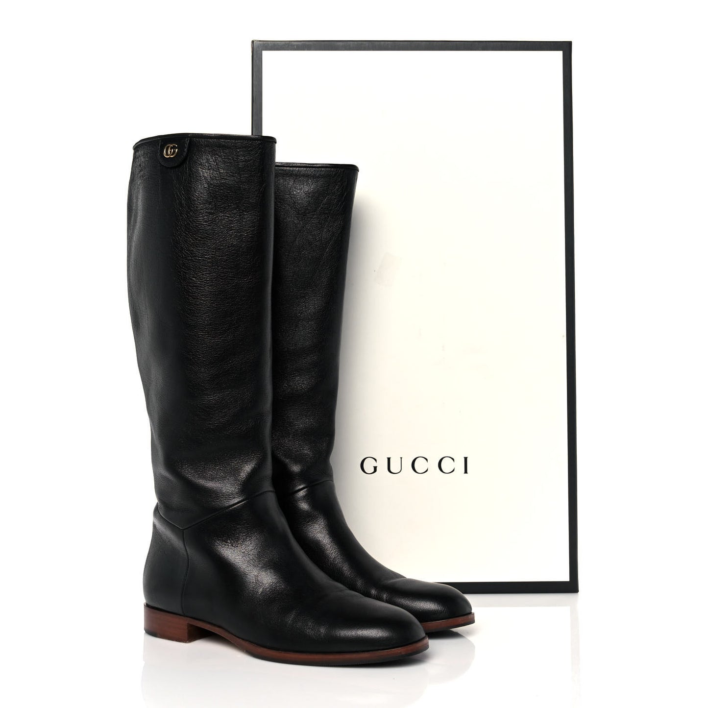Calfskin Piuma Lux Energy High Boots 39 Black