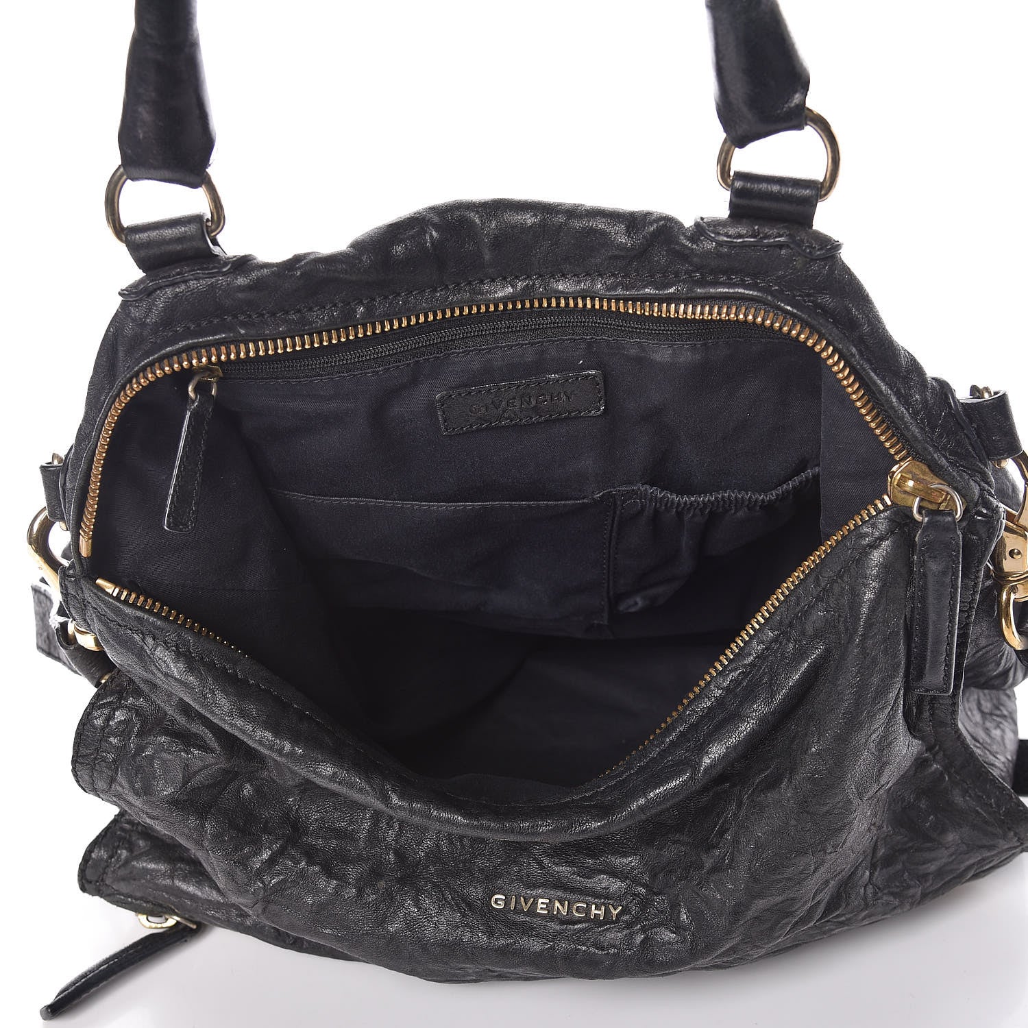 Givenchy Tumbled Sheepskin Large Pandora Black 7 of 8