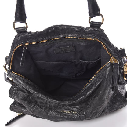 Givenchy Tumbled Sheepskin Large Pandora Black 7 of 8