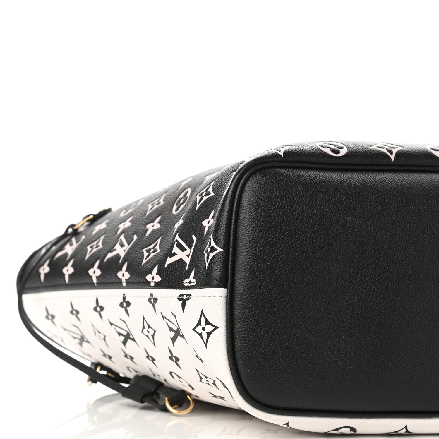 Louis Vuitton Empreinte Spring In The City Neverfull MM Black White Pink 8 of 9