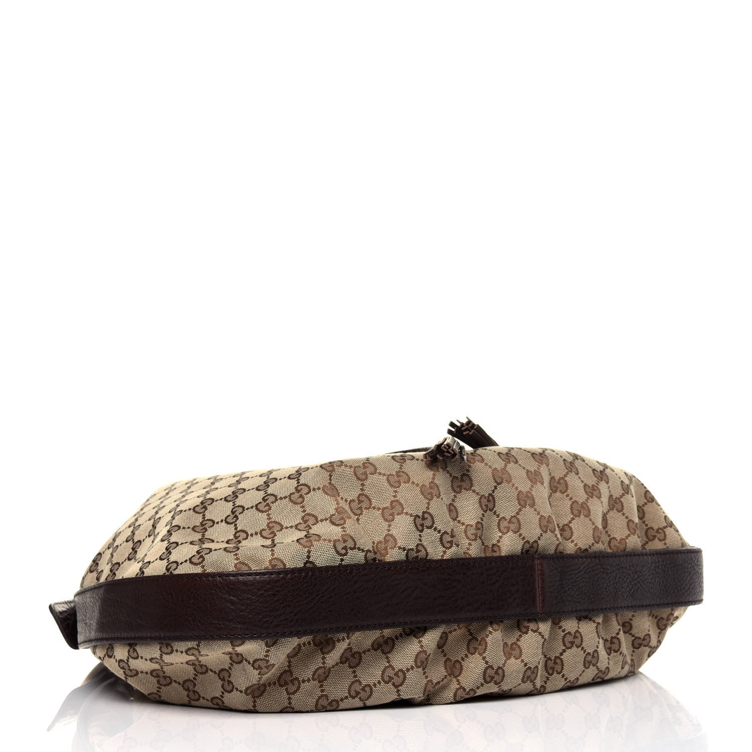 Gucci Monogram Medium Interlocking Icon Shoulder Bag Dark Brown 4 of 16