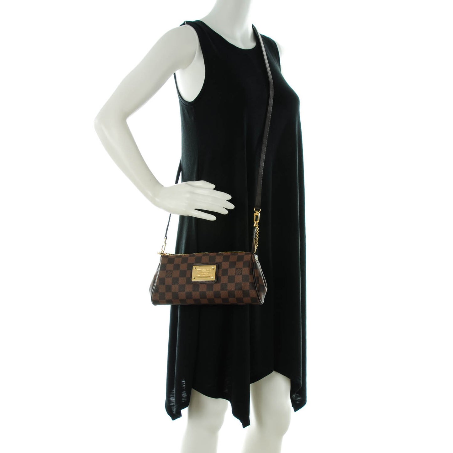 Damier Ebene Eva Clutch