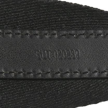 Goyard Canvas Calfskin Adjustable Shoulder Strap Black 5 of 5